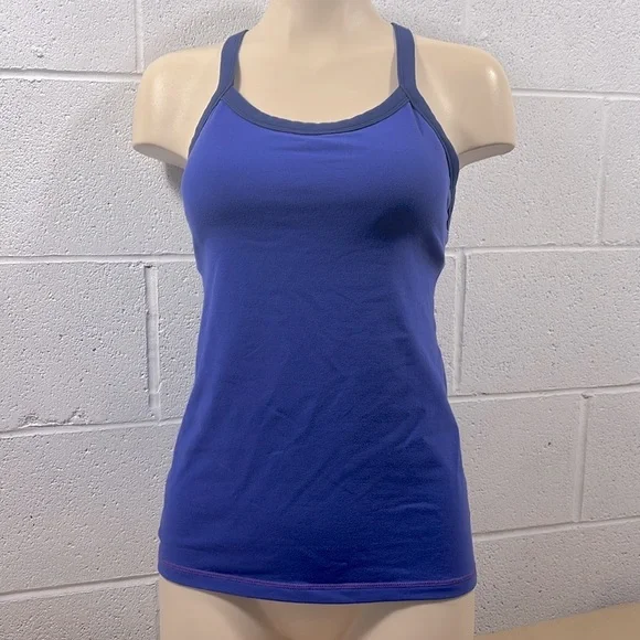 Lululemon Blue Racerback Tank Top​​​ - Picture 4 of 6